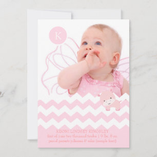 Faire-part PixDezines hippo+chevron/do-it-yourself couleur+év