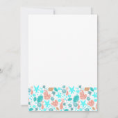 Faire-part Plage Nautcial Nouveau-né Photo Naissance (Dos)