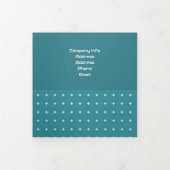 Faire-part pliée à trois lettres (Protection)