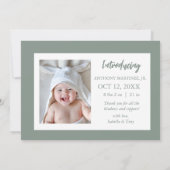 Faire-part Plus de Merrier Poinsettia Photo Noël (Dos)