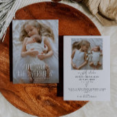 Faire-part Plus La Naissance De Fêtes Plus Merrier