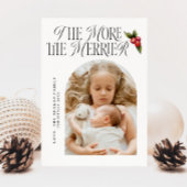 Faire-part Plus le merrier Mistletoe Xmas naît