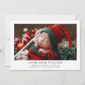 Faire-part Plus Le Merrier | Noël (Dos)