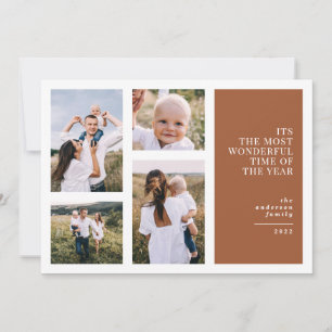Faire-part Plus merveilleux temps noël multi photo