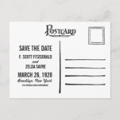 Faire-part Pont de Brooklyn | Enregistrer la carte postale Da (Dos)