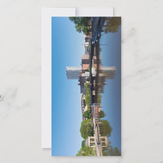 Faire-part pont de la rivière milwaukee et de la rue state (Devant)