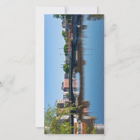 Faire-part pont de la rue state franchissant la rivière milwa (Devant)