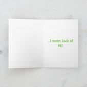 Faire-part Pot Gold Clover Funny Jour de la Saint Patrick Car (Intérieur)