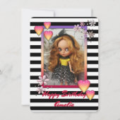 Faire-part Poupées photo bébé, personnalisées, passe-temps (Devant)