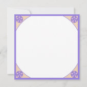 Faire-part Pourpre W1 (Dos)
