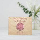 Faire-part Pregnancy Flat Announcement Card (Debout devant)