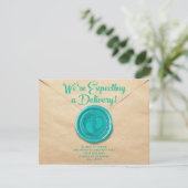 Faire-part Pregnancy Flat Announcement Card (Debout devant)