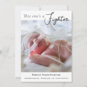 Faire-part Premie photo Baby (Devant)