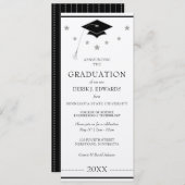 Faire-part professionnel d'obtention du diplôme (Devant / Derrière)