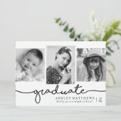 Faire-part Progression de l'âge, Annonces de graduation moder (Debout devant)