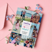 Faire-part Purple Rose Recherché Choisi Loved Photos adoptées