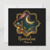 FAIRE-PART RAMADAN MUBARAK KAREEM 2024 (Devant)