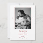 Faire-part Ray Of Sunshine Est En Chemin Photo Boho Girl (Dos)