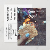 Faire-part Real State Open House plus Pop par carte postale (Devant / Derrière)