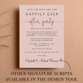 Faire-part Réception de mariage rose vif Enregistrer la date