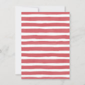 Faire-part Red White And I Do Save the Date or Elopement (Dos)