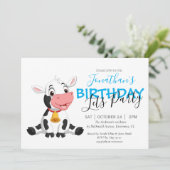 Faire-part Rejoignez-nous pour un Bassin d'Anniversaire (Debout devant)