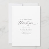 Faire-part Renouvellement élégant et moderne du Mariage Vow R (Dos)