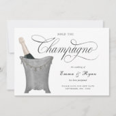 Faire-part Reporter la date du mariage en raison d'un imprévu (Devant)