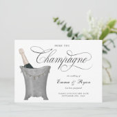 Faire-part Reporter la date du mariage en raison d'un imprévu (Debout devant)