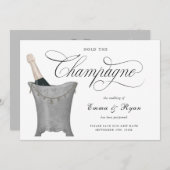 Faire-part Reporter la date du mariage en raison d'un imprévu (Devant / Derrière)