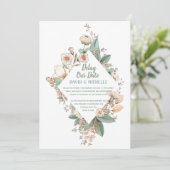 Faire-part Reporter notre rendez-vous | Report dû au Corona V (Debout devant)