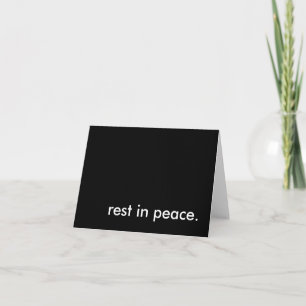 Faire-part repose en paix.