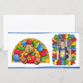 Faire-part Retour à l'école photo (Devant / Derrière)