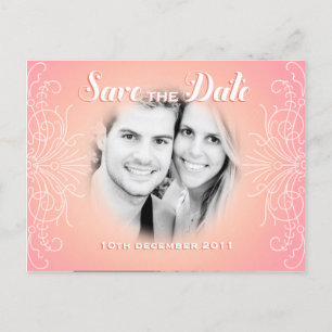 Faire-part Retro Dream Enregistrer la carte postale Date Phot