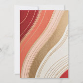 Faire-part Retro Elegant Script High School Graduation (Dos)