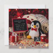 Faire-part Romantic Valentines Pregnancy Announcement card (Devant)