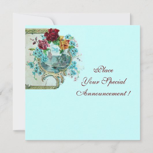 FAIRE-PART ROMANTIQUE 3 (Dos)