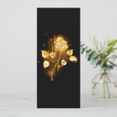 Faire-part Rose d'or ( rose d'or ) (Debout devant)