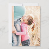 Faire-part Rose or parties scintillant blush aventure photo g (Dos)