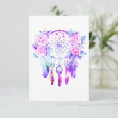 Faire-part Roses roses roses Dreamcatcher Rêves floraux (Debout devant)