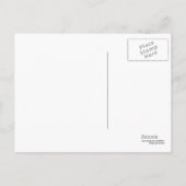 Faire-part Rouge 1 de diplôme de carte postale d'obtention du (Dos)