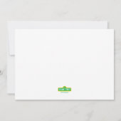 Faire-part Rue Sésame | Diplômé de l'école maternelle - Photo (Dos)