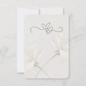 Faire-part Rustic Forest Greenery Floral Wedding Save the Dat (Dos)