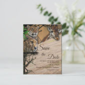 Faire-part Safari Outdoor Enregistrer la date (Debout devant)