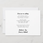 Faire-part Sand est la nouvelle Snow Arizona nouvelle adresse (Dos)