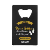 Faire-part sautant de bébé de bonne année de (Devant)