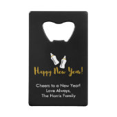 Faire-part sautant de bébé de bonne année de (Dos)