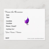 Faire-part Sauvegarder la date - Carte postale - Sharon Rhea (Dos)