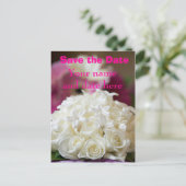 Faire-part Sauvez la carte postale de date (Debout devant)
