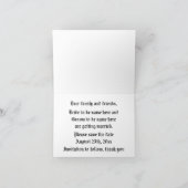 Faire-part Sauvez le brun d'or de vitesses de steampunk de (Intérieur)